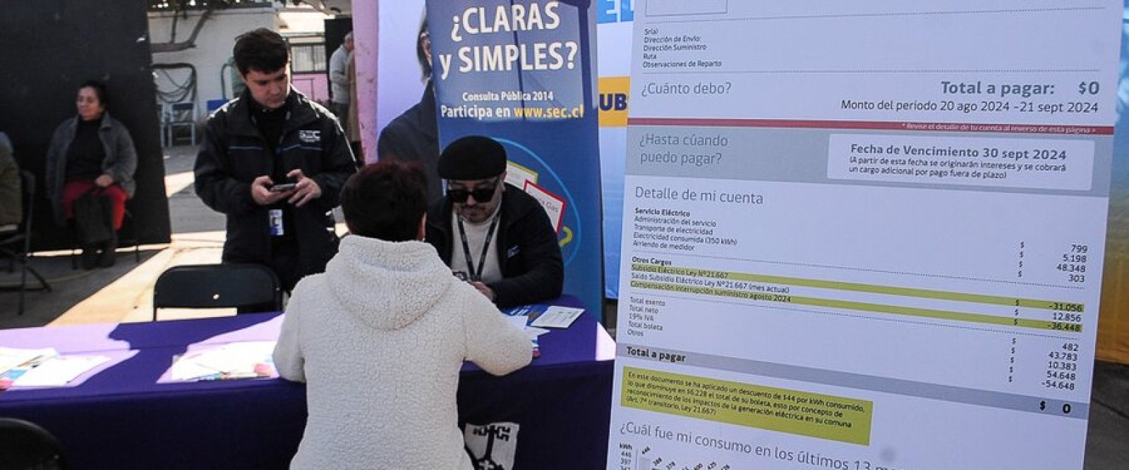 Empresas eléctricas devolverán los 100 millones de dólares cobrados en exceso