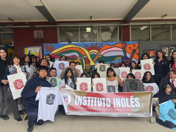 El arte y la comunidad se unieron en el Instituto Inglés
