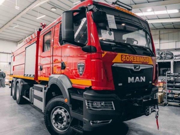 Nueva unidad de agua para Bomberos de Romeral