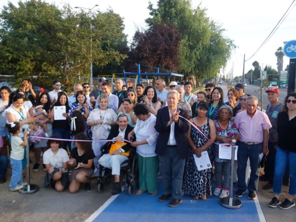 Inauguran mejoras en Villa Los Almendros