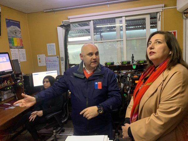 Senadora solicita refuerzo aéreo por incendio forestal