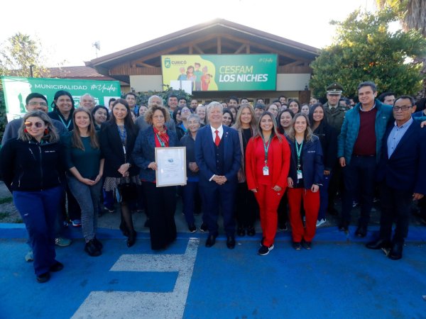 CESFAM Los Niches obtiene acreditación nacional