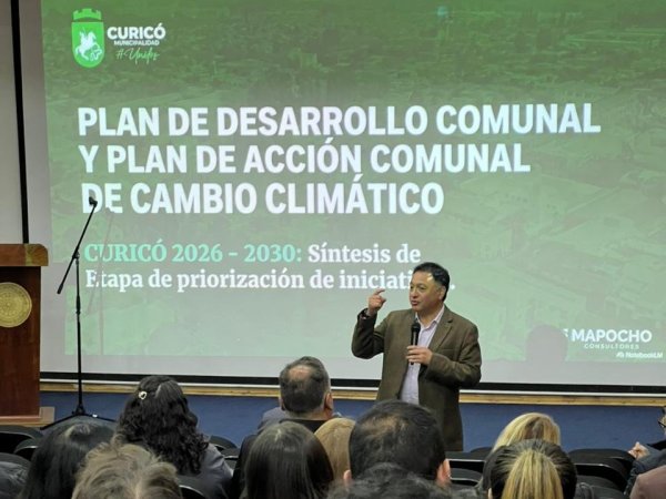 Destacan avances del PLADECO en Curicó