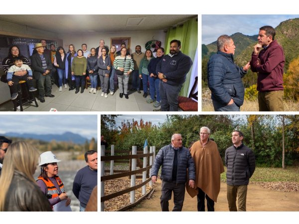 Autoridades recorren sectores rurales de Molina