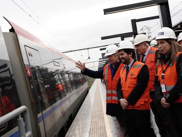 Alcalde destaca avance de la nueva Estación de Curicó