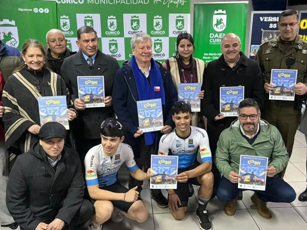 Presentan la 35ª Open de Ciclismo Escuela Especial de Curicó