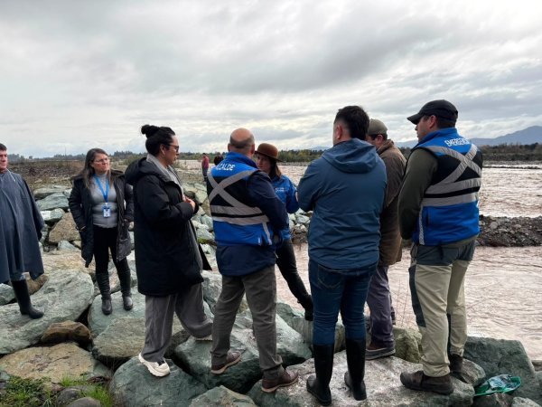 Molina refuerza labores preventivas en el Río Lontué
