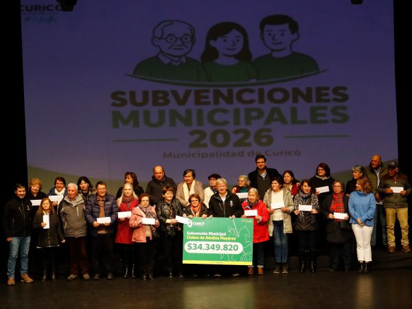 Municipio entrega histórica subvención a organizaciones