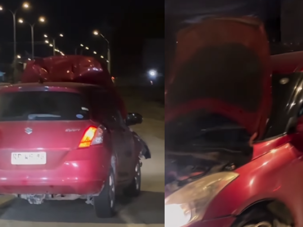 Mujer es sorprendida manejando ebria, provoca choque y luego se pone a bailar