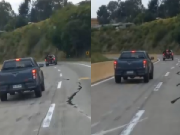 Grave denuncia: Derrame intencional de aceite deja accidente en transitada carretera de Valparaíso