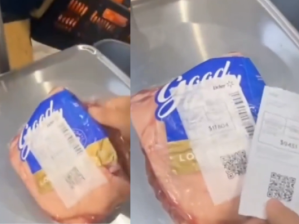Clienta denuncia error en supermercado Líder tras descubrir que le cobraban casi el doble por un lomo
