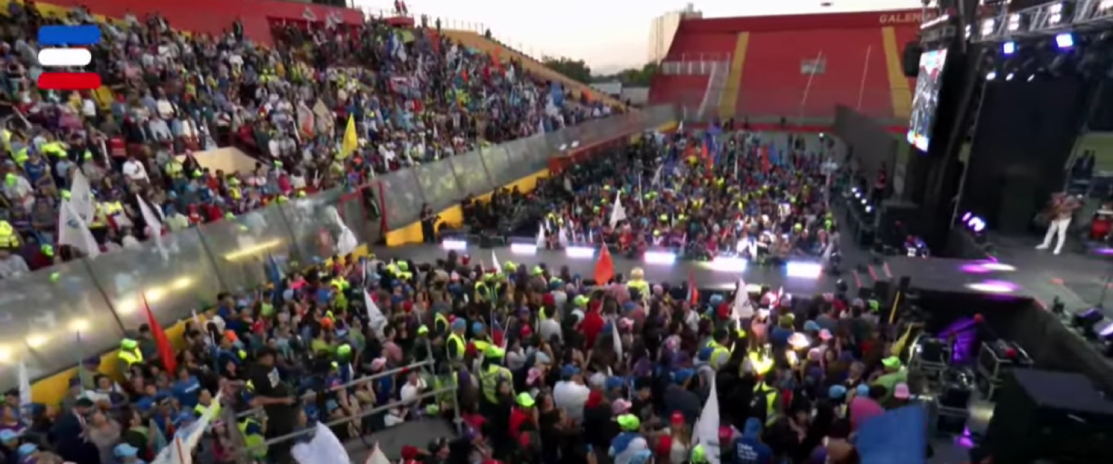 Así fue el cierre de campaña de Evelyn Matthei