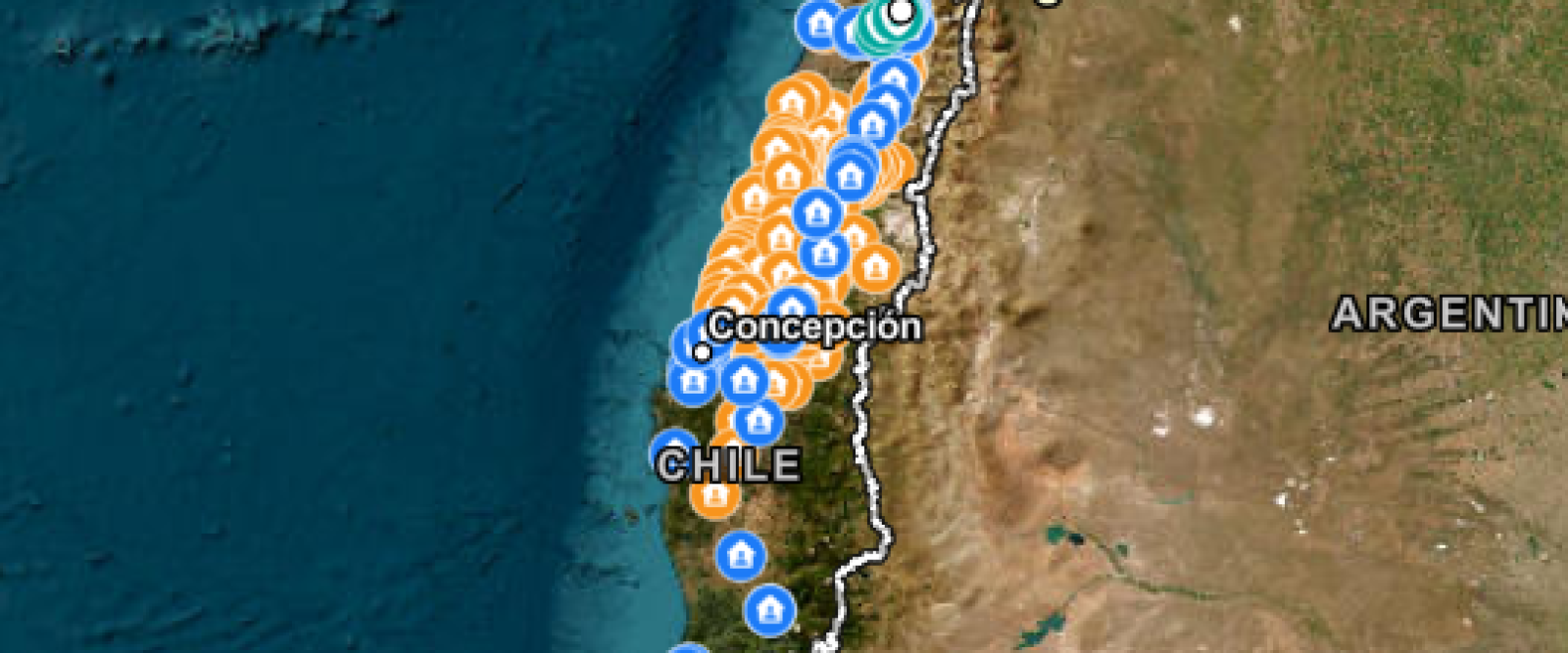 Mapa digital para ubicar albergues para personas y mascotas