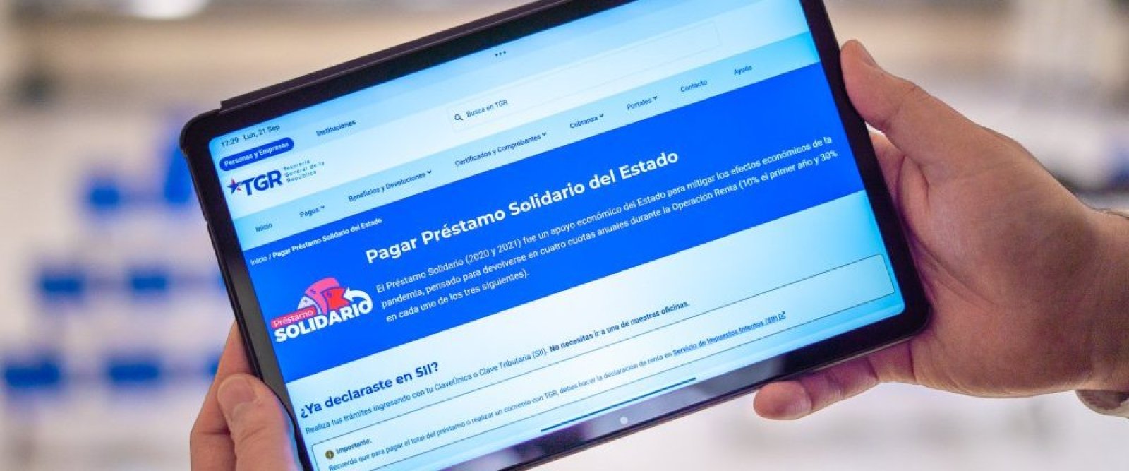 TGR da a conocer nuevos convenios de pago para deudores del Préstamo Solidario